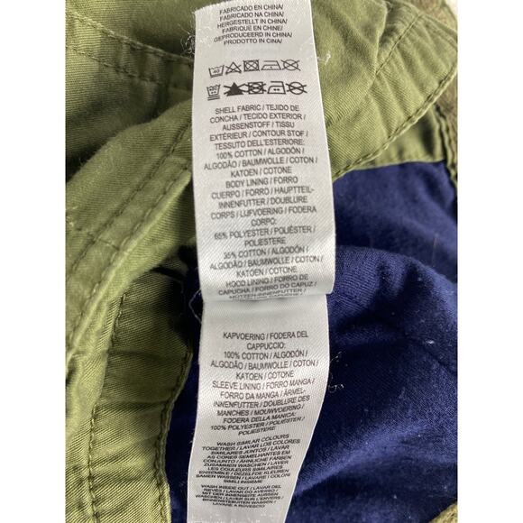 Rebel by Primark Toddler Olive Green Utility Zip Snap Jacket Sz 3-4Yrs - Picture 10 of 10